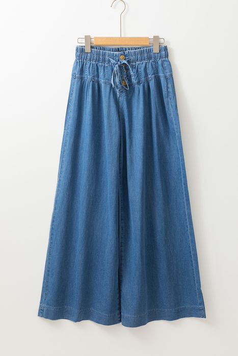 Lily Waist Wide Leg Jeans