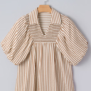  Lina Short Puff Sleeve Blouse