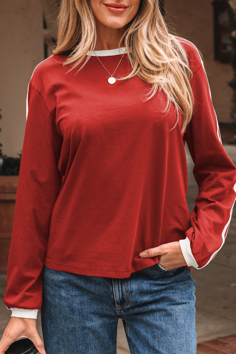 Lina Sleeve T Shirt Long Sleeve Top
