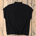  Lindsey Patch Pocket Ribbed Knit Short Sleeve Sweater