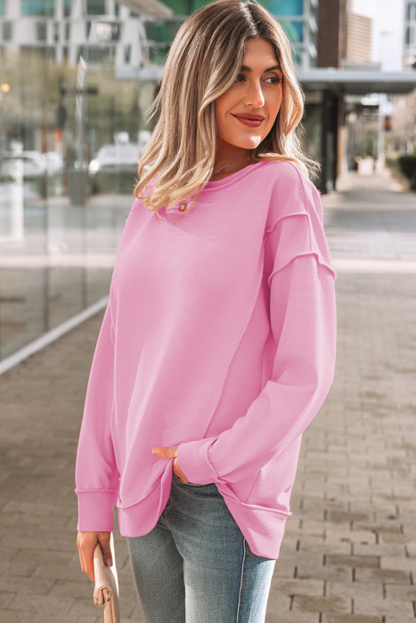 Liv Drop Shoulder Baggy Pullover
