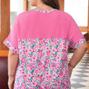  Lola Plus Size Floral Loose Top