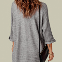  Lolatara Open Front Knit Cardigan