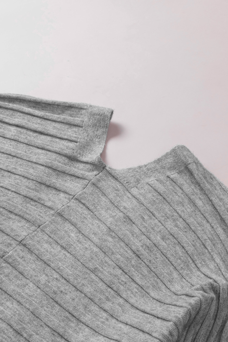 Lolatara Open Front Knit Cardigan