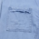  Londyn Bracelet Sleeve Chambray Shirt