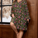  Lorelai Collared Loose Mini PLUS Dress