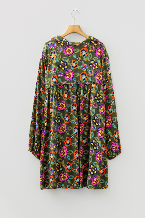 Lorelai Collared Loose Mini PLUS Dress