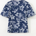  Lorelei Sleeve Striped Trim Blouse