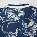  Lorelei Sleeve Striped Trim Blouse