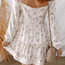  Lottie Detail Flared Mini Dress