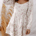  Lottie Detail Flared Mini Dress