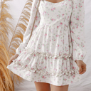  Lottie Detail Flared Mini Dress