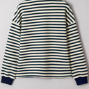  Louisa Contrast Collar Zip Long Sleeve Top