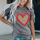 Gray Medium Louise Graphic T Shirt T-Shirt