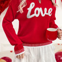  Love Letter Graphic Sweater