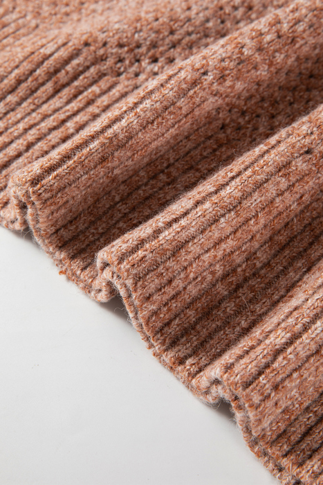 Luciana Eyelet Drop Shoulder Sweater