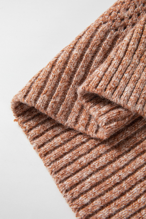 Luciana Eyelet Drop Shoulder Sweater