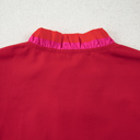  Luciana Ruffled Short Sleeve Blouse