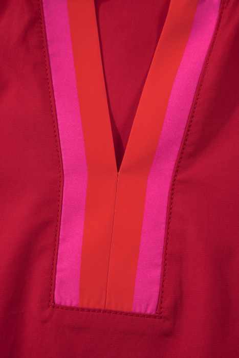 Luciana Ruffled Short Sleeve Blouse