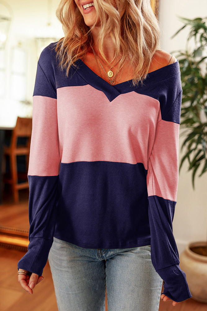 Lucy Stripe Long Sleeve Top