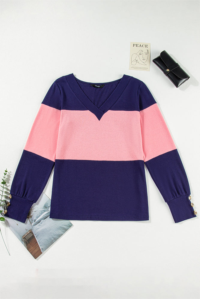 Lucy Stripe Long Sleeve Top