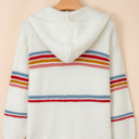  Lumikara accent Hooded Popcorn Sweater