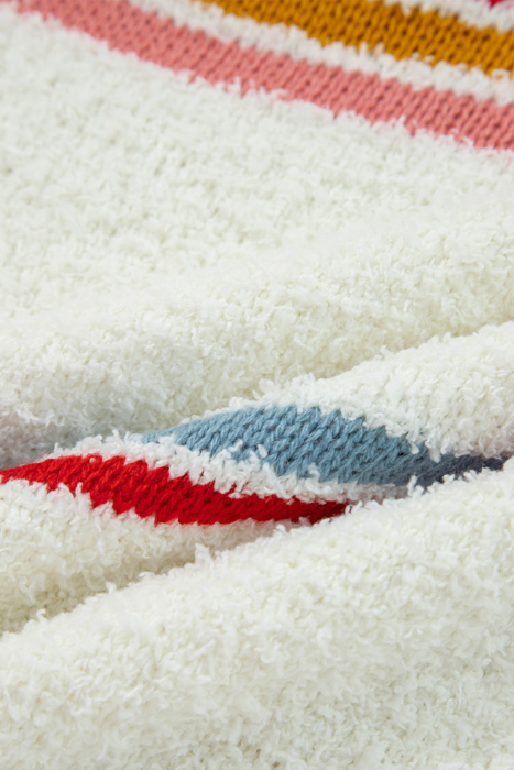 Lumikara accent Hooded Popcorn Sweater