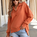  Luminy Baggy Sweatshirt with Slits