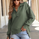  Luminy Baggy Sweatshirt with Slits