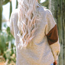  Luna Houndstooth Loose Shacket