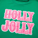  Luz Embroidered Christmas Holiday Sweatshirt