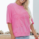  Luz Half Sleeve Tunic Top