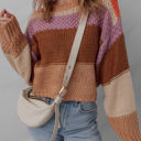  Lydia Cropped Knitted Sweater