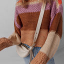  Lydia Cropped Knitted Sweater