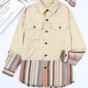  Lyla Button Up Corduroy Jacket