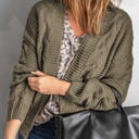  Lyralara Long Sleeve Knit Cardigan