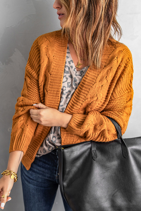 Lyralara Long Sleeve Knit Cardigan