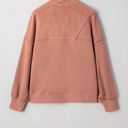  Mabel Half Zipper Baggy Sweatshirt