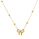  Macie Pendant Plated Choker Necklace