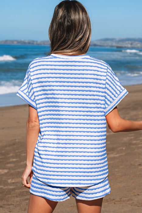 Madalyn Knitted Short Sleeve Top