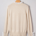  Madalyn Patchwork Cuffs Loose Sweater