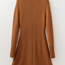  Madeline Ribbed Mini Sweater Dress