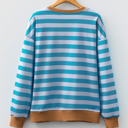  Madiena Trim Drop Shoulder Sweatshirt