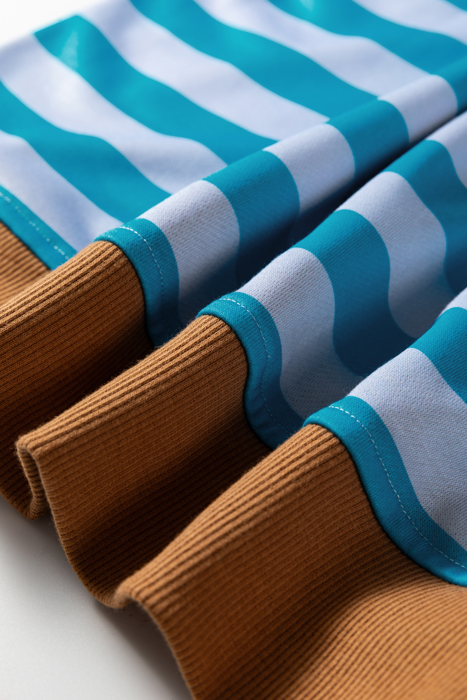 Madiena Trim Drop Shoulder Sweatshirt