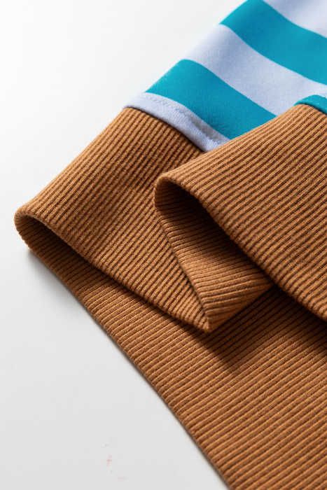 Madiena Trim Drop Shoulder Sweatshirt