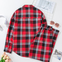  Madison Checkered Pattern Loose Shirt