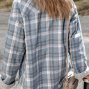  Madison Cuffs Patchwork Plaid Shirt