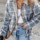  Madison Cuffs Patchwork Plaid Shirt