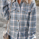  Madison Cuffs Patchwork Plaid Shirt