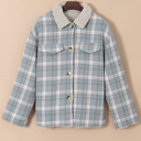  Madison Cuffs Patchwork Plaid Shirt